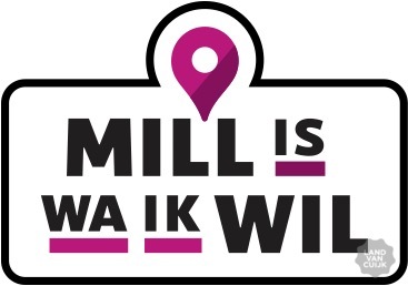 Speciaal embleem verkrijgbaar: “Mill is wa ik wil”